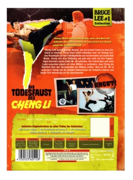 Bruce Lee - Mein letzter Kampf / Die Todeskralle schlägt wieder zu / Die Todesfaust des Cheng Li / Todesgrüsse aus Shanghai - 4 x Mediabook - Cover A - Blu-ray & DVD - Neu & OVP